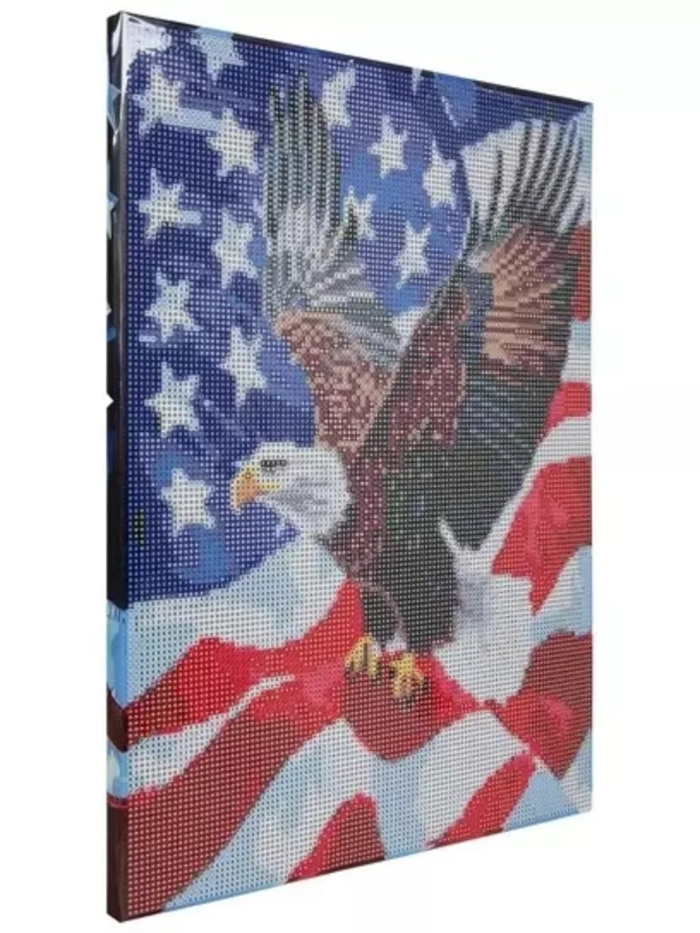 Hobby Lobby Patriotic Eagle with Flag Diamond Painting